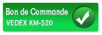 Bon de commande pointeuse VEDEX KM-520