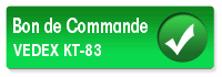 Bon de commande pointeuse VEDEX KT-83