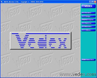 Télécharger ou installer le logiciel Vedex W630