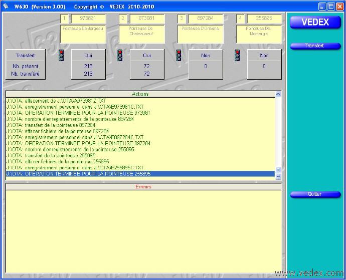 Pointeuse OTA630